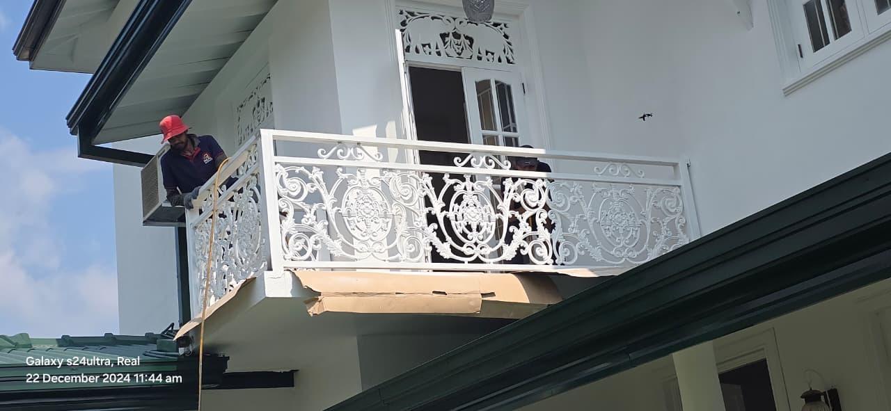 Balcony Steel Framework