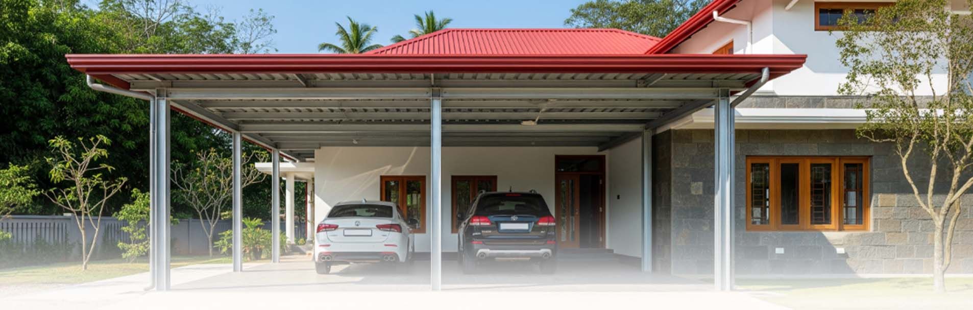 Car Porch Background